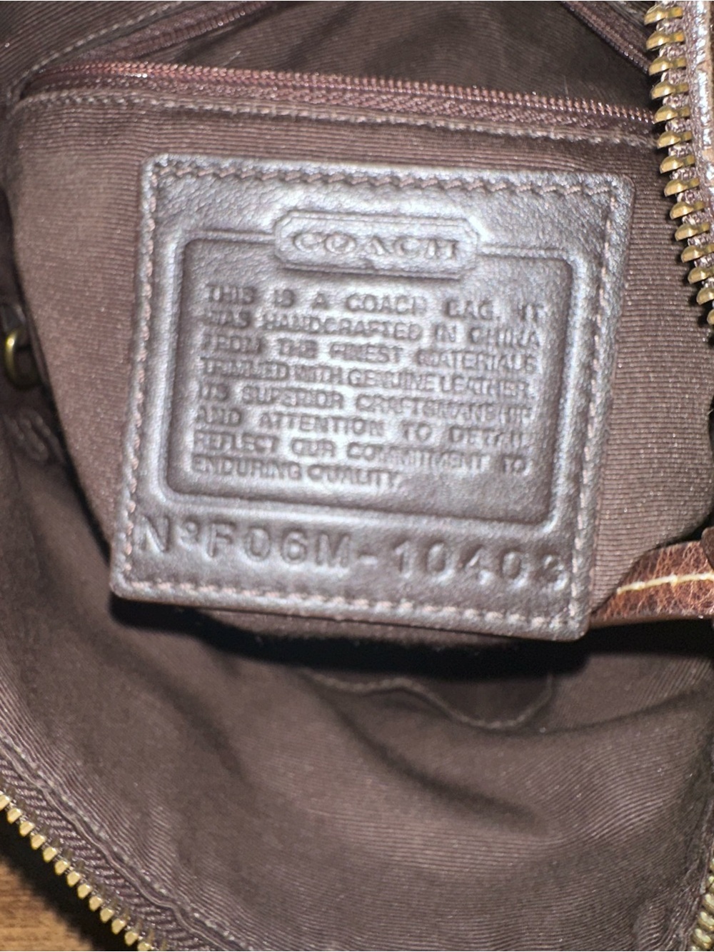 2006 Coach Signature Canvas Ergo Bag - Picture 16 of 16